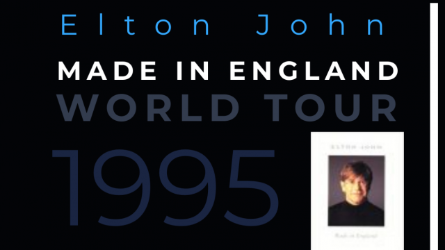 1995 Elton John Made In England World Tour